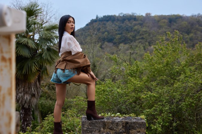 Cindy Luna awakens in the castle as they take her to a wild night of surrender photo 5