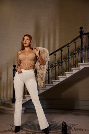 Agatha Vega in skintight pants straddling a man with ass to mouth and cum in mouth photo 2