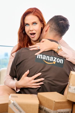 Maitland Ward gets raunchy in new sex comedy with blowjob, facial, and climax photo 10